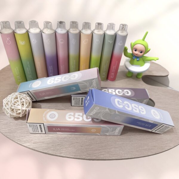 ilia一次性-口味介紹圖 哩亞四代拋棄式❤️🔥6500口