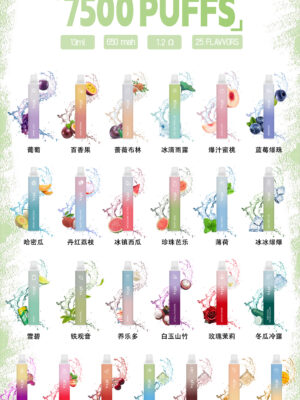 DIYA叮啞抛棄式7500口🔋 🔋